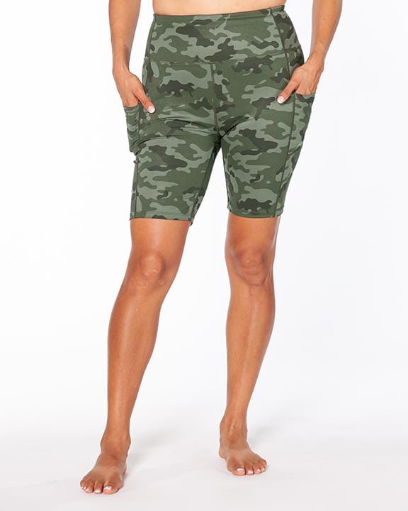 Hi There High-Waist Pocketed Shorts – Hideout