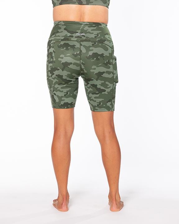 Hi There High-Waist Pocketed Shorts – Hideout