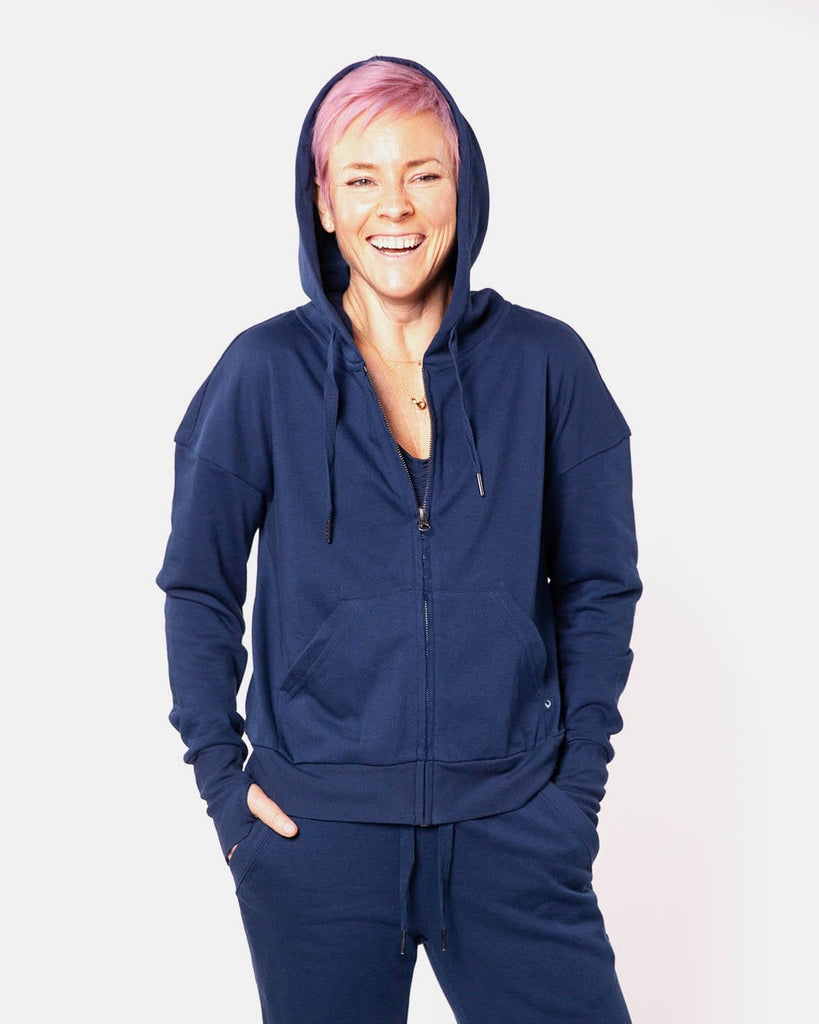 Chillax Hoodie – Night Swim Navy
