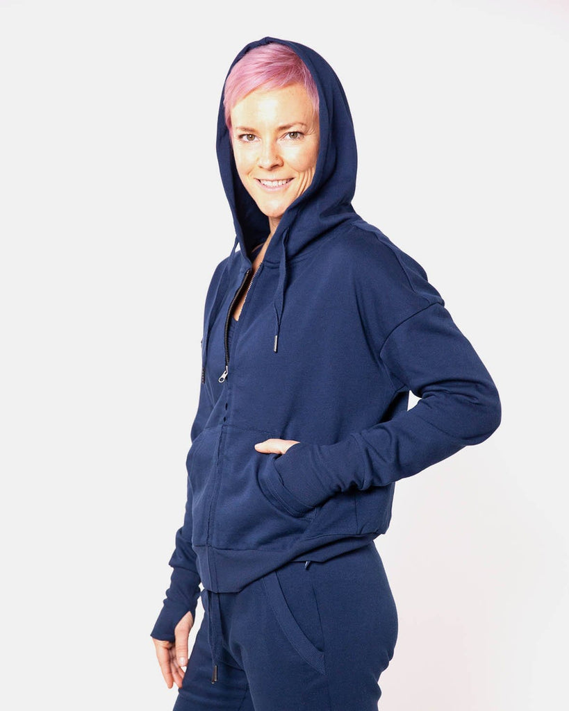 Chillax Hoodie – Night Swim Navy