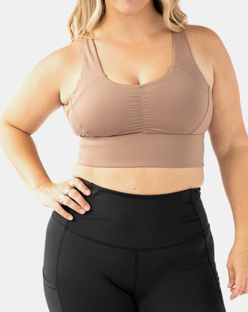 Gametime Bra – Just Brew It (Latte Brown)