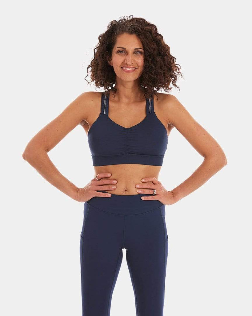 Y-Back Bra – First Navy