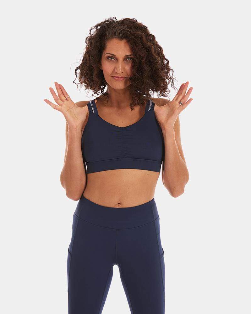 Y-Back Bra – First Navy