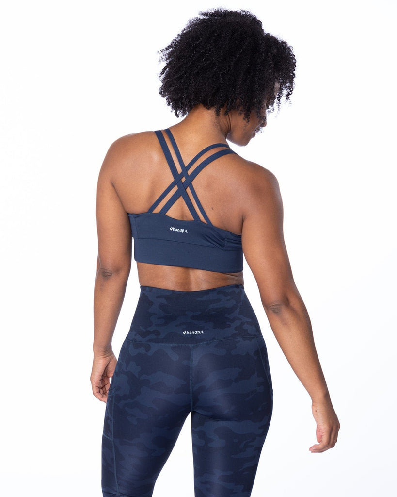 Hi Five Pocketed High-Waist Legging – Looker (Navy/Black Camo)