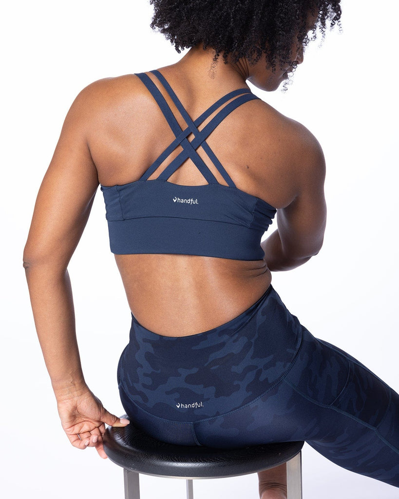 Hi Five Pocketed High-Waist Legging – Looker (Navy/Black Camo)