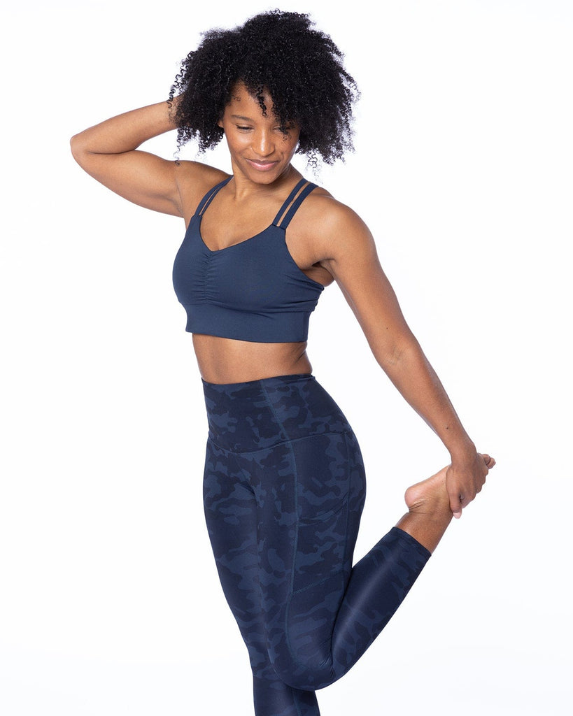 Hi Five Pocketed High-Waist Legging – Looker (Navy/Black Camo)